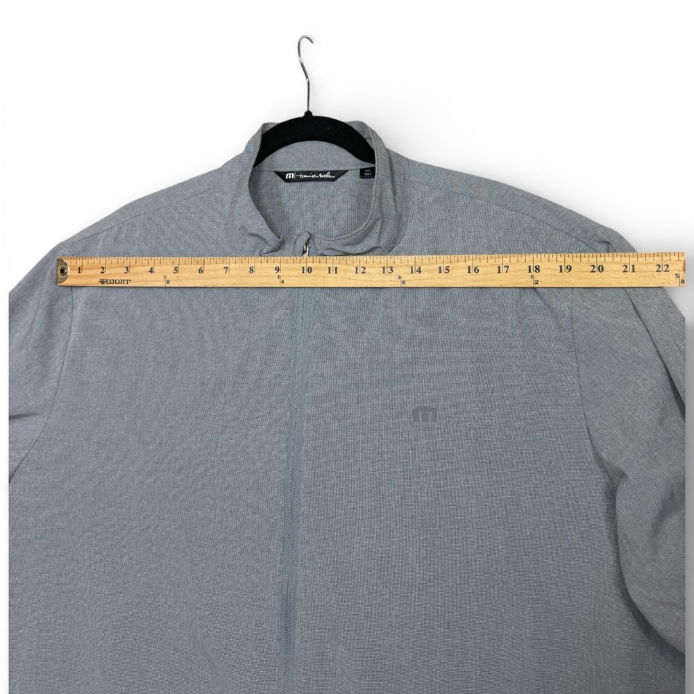 Travis Mathew Light Gray Full-Zip Performance Jacket - Picture 9 of 11